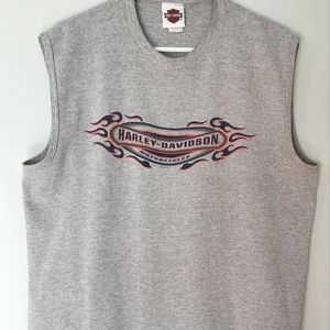 Harley Davison Sleeveless T-shirt size XL